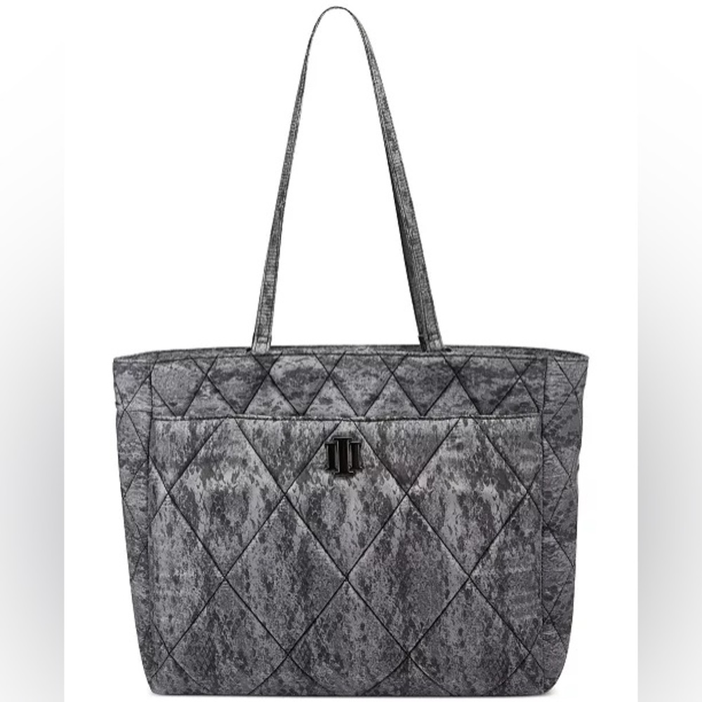 INC Ryenne Snake-Embossed Tote, Created for Macy's